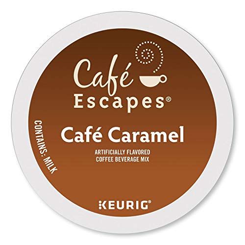Café Escapes Café Caramel K-Cup Pack 2 - 24 count packs