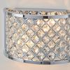 Endon 2 LIGHT WALL BRACKET IN CHROME WITH CRYSTAL BEADS