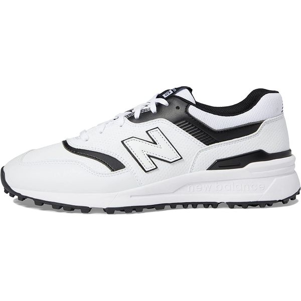 New Balance Mens 997 Sl Golf Shoe, White, 13 US