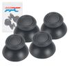4x Black Analog Thumb Stick Replacements, Compatible with Sony Playstation 5 (PS5) controllers