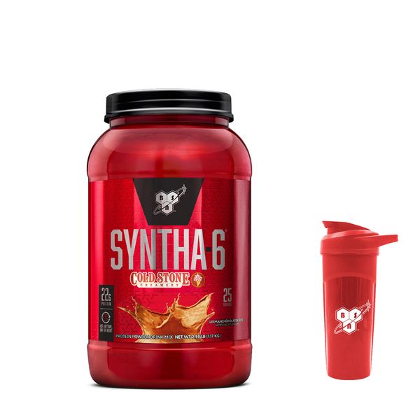 [+Special Exhibition Shaker] Synta6 Original 1.17kg Cold Stone German Choco / Complex Protein Isolate Whey Protein