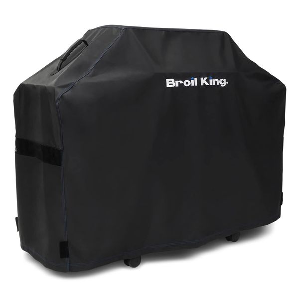 Broil King 68487 58" Premium Grill Cover, Black