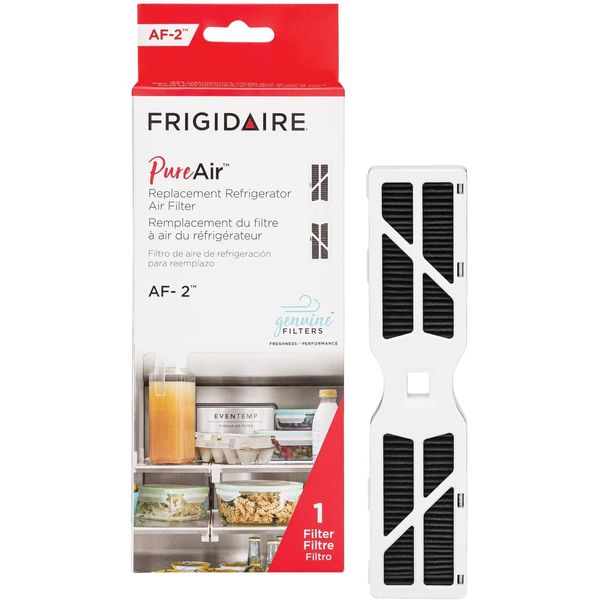PureAir Replacement Refrigerator Air Filter AF-2 for Select Frigidaire Refrig...