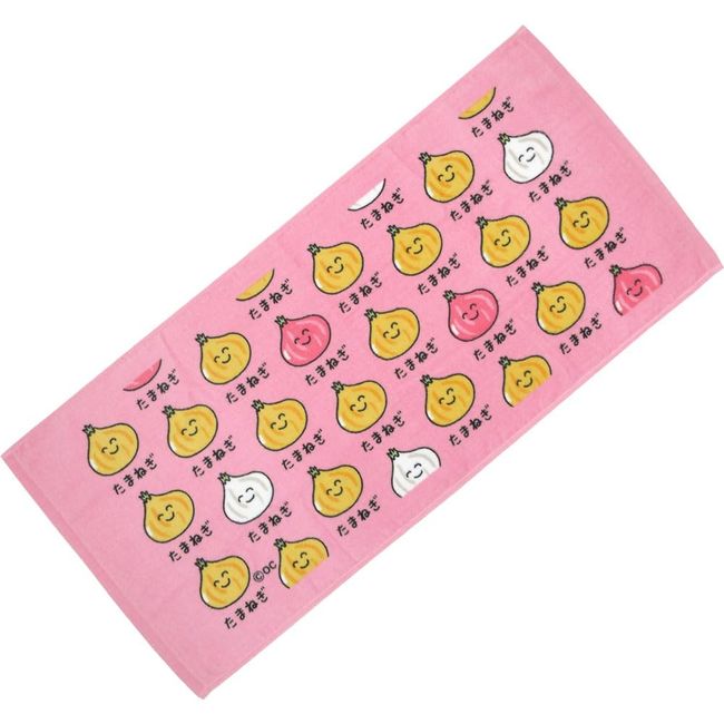 Face Towel [Onion] Print Long Towel - Okaki Series