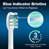 6 Pack FitMount Toothbrush Replacement Heads Compatible with WaterPik Sonic Fusion 2.0, FitMount Flossing Brush Head Fit for Water-Pic SF-01 SF-02 and 2.0 SF-03 SF-04