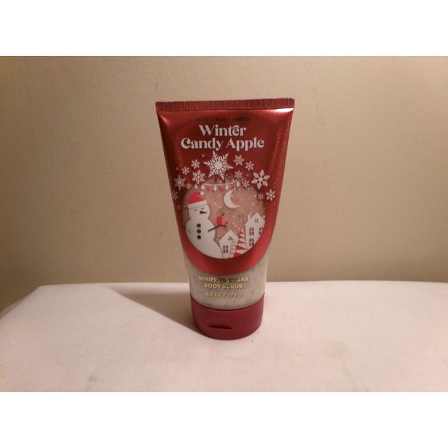 Bath & Body Works Winter Candy Apple Whipped Sugar Body Scrub  -  6.2 oz.