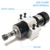 Daedalus 52mm Spindle Clamp Mounting Bracket Use for Spindle CNC Milling Motor Machine (52MM Clamp)