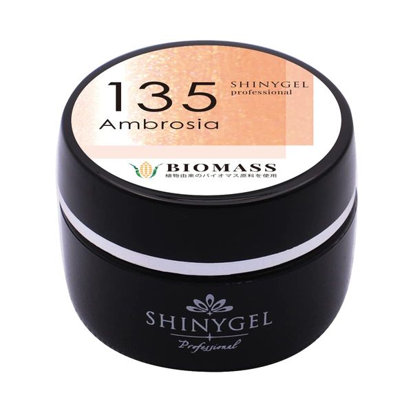 Shiny Gel Biomass Color Gel, 4.6 oz (135 g), Ambrosia UV/LED Compatible, JNA Certified Color