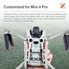 BTG Foldable Landing Gear with LED Lights for DJI Mini 4 Pro Night Flight Light