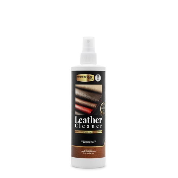 Vegan Leather Care: Water-Based Solution for Car Interiors, Furniture, Shoes, Boots, Purses and More!” - Leather Cleaner for Seats, Sofas, and More - 12 oz