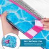 BDK Car Sun Shade Windshield Folding Sunscreen Pink Flamingo Blocks Heat Rays