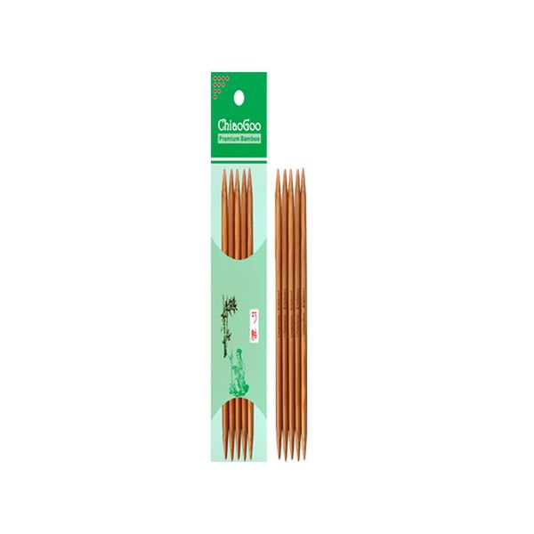 ChiaoGoo Double-Pointed Needle Bamboo 15cm 5.00mm PTN - 1pc