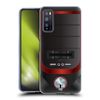 Head Case Designs Red CPU Soft Gel Case Compatible With Huawei Enjoy Z 5G