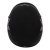 VCAN Cruiser Intricate Butterfly Flat Black Large Half Helmet