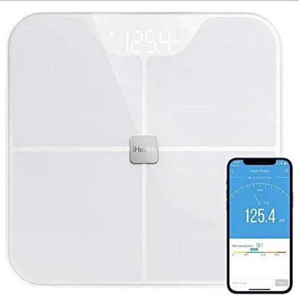 Nexus Body Fat Scale Smart Bmi Scale Digital Bathroom Bluetooth Weight Scale Bod