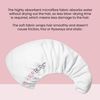 HAIR BURST Microfibre Hair Towel - Ultra Absorbent Microfibre Towel Reduces Drying and Blow Drying Time, Prevents Frizz, Hair Breakage and Static Charge - Ideal for All Hair Types