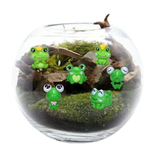 manatom Moss Terrarium Figurine Animal Terrarium Figure Moss Terrarium Kit
