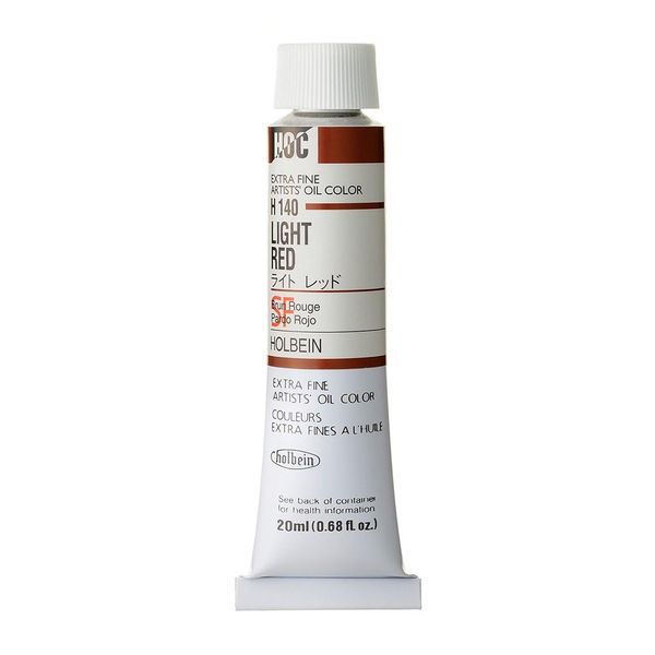 Holbein 00140 Oil Paint H140 20ml Light Red