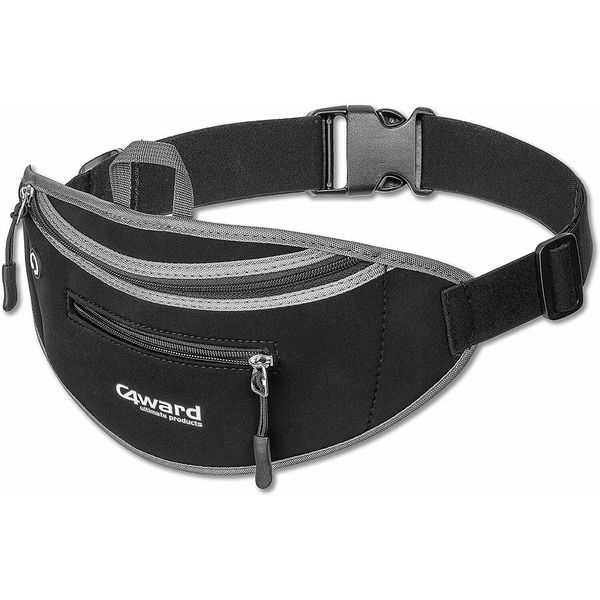 Fanny Pack for Travel, Our Black Money Belt for Men & Women