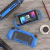 Mumba Dockable Case for Nintendo Switch, [Blade Series] TPU Grip Protective Cover Case Compatible with Nintendo Switch Console and Joy-Con Controller (Navy)