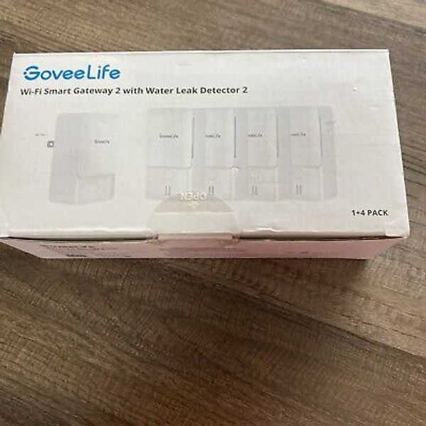 Govee Life Wifi Smart Gateway 2 With Water Leak Detector 2, 5pack/c