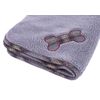 Petface Tweed Comforter Blanket for Dogs, Grey