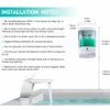 Automatic Soap Dispenser, Wall Mount Touchless Infra Red Sensor large 700 ml