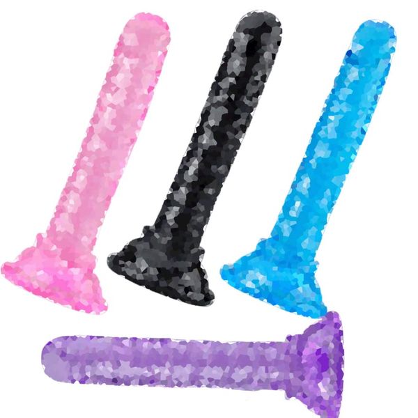 4 Color Suit Plug for Beginners with Suction Cup, Total Length 5.5 inches (14 cm), Diameter 0.8 inches (2 cm)