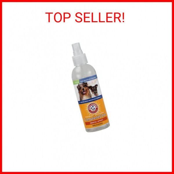 Arm & Hammer Complete Care Dog Dental Spray, 6 Fl Oz | Mint Flavor Dog Dental Sp