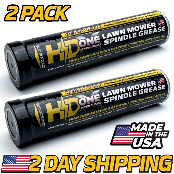 2 Pack X-ONE Hi Temperature Bearing Grease for Ferris Snapper Simplicity Mowers