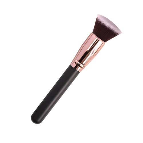 JeoPoom Make-Up Brush, Make-Up Brush, Foundation Brush, Cosmetic Brush, Ideal for Polishing, Blending and Face (Flat Brush)