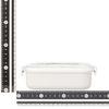 Francfranc Franc Lunchbox Lock, Clear, Lilia