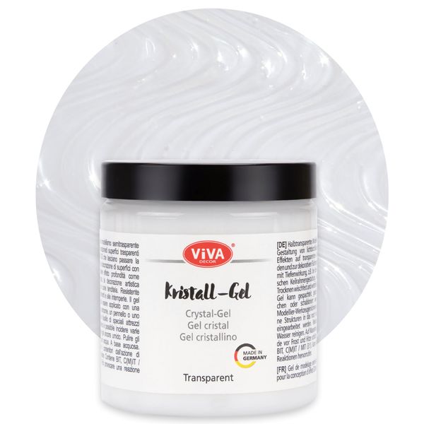 Viva Decor Crystal Gel 8.5 Ounces-Transparent