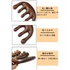 YFFSFDC Massage Comb, Scalp Massage, Sandwood Comb, Hair Care, Meridian Massage, For Scalp, Face, Neck, Decollete, Natural Wood, High Quality Comb, Hair Brush, Antistatic, Unisex