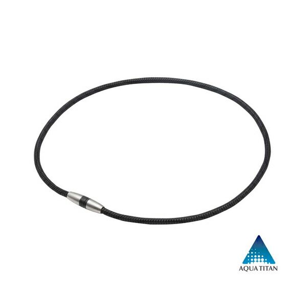 Up to 2 items can be sent by mail<br> [Phiten] Phiten<br> RAKUWA Magnetic Titanium Necklace<br> (Controlled medical device)<br> Metal Black 45cm