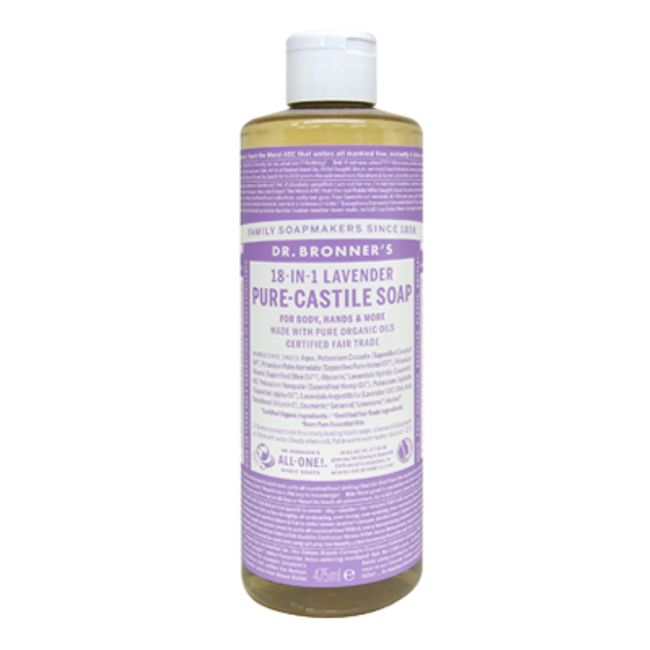 ■Up to 1,000 yen OFF coupon available■ Dr.BRONNER&#39;S Magic Soap 475ml Lavender Body Soap Moisturizing Foam Face Wash Hand Wash DR.BRONNER&#39;S