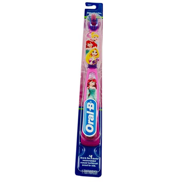 Oral-B Pro-Health The Little Mermaid Soft CrossAction Toothbrush Cleaner 598-X