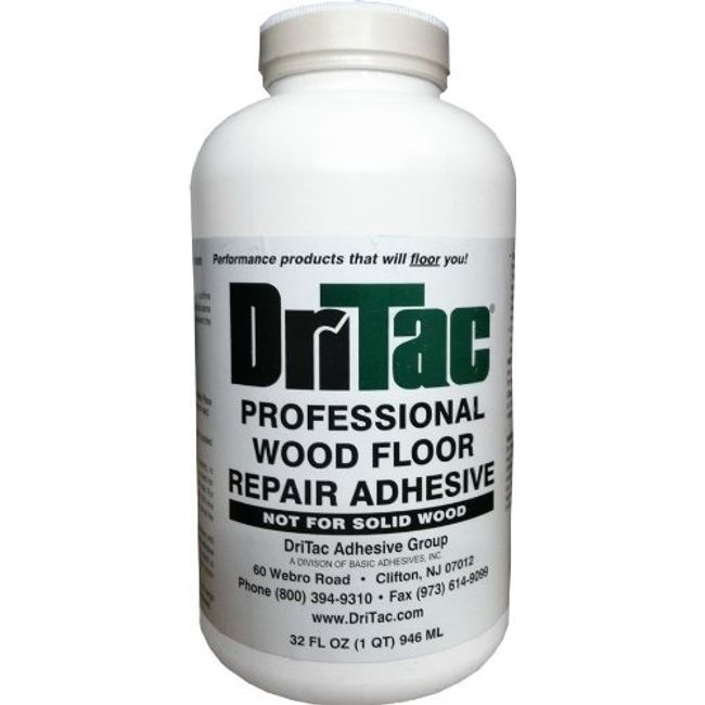 DriTac Professtional Wood Floor Repair Adhesive, 32 fl. oz. 