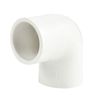 FangKingNo 3IN.PVC Pipe Fitting 90 Degree Elbow PVC Adapter Coupling Schedule 40 Socket to Socket White(1, 3 Inch)