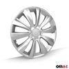 16 Inch Wheel Covers Hubcaps for Kia Forte Silver Gray