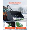 Tractor Bucket Protector 2PCS Heavy Duty Bucket Edge Protectors (Green)