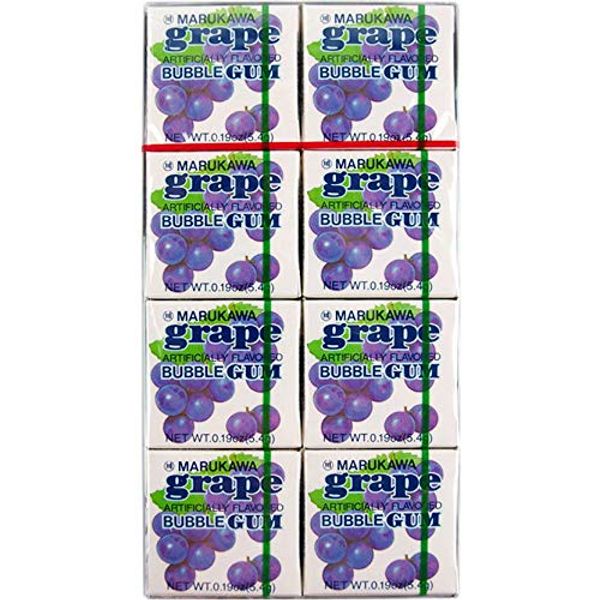 Marukawa - Eight Pack Grape Bubble Gum