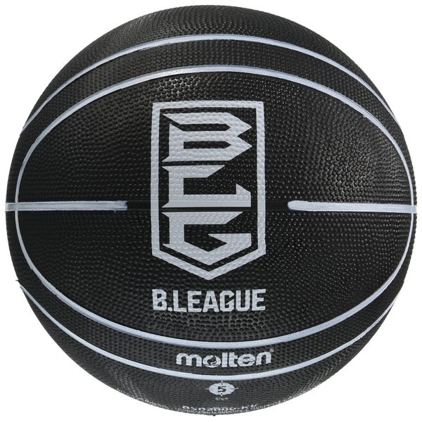 Molten B5B2000-KK Basketball for Elementary School Students No. 5 Ball B League Basketball Black x Black