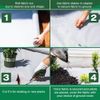 4 Ft. X 200 Ft. Heavy-Duty Grid Landscape Fabric