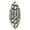 Authentic African Mudcloth Minimalist Design Throw Pillow