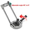 Adjustable Angle Drill Holder, Multi Function Adjustable Angle Drill Holder Stand Positioning Bracket for Electric Drill, Power Tool Stands