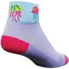 (Small/Medium, Jellyfish) - Sockguy Women's Ultra-Wicking Socks