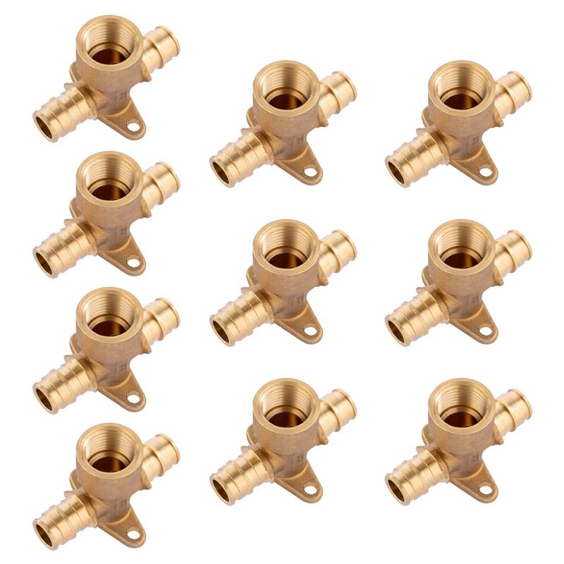 EFIELD Pex A Fitting 1/2 Zoll T-Shirt – 5 Stück, Bleifrei, Für Erweiterungen