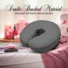 London Linens Microfiber Face Rest Cradle Covers - 4 Pieces (4, Grey)