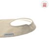 Cambrass Round Bib Velcro Sky Beige/Rain 16X19 Cm